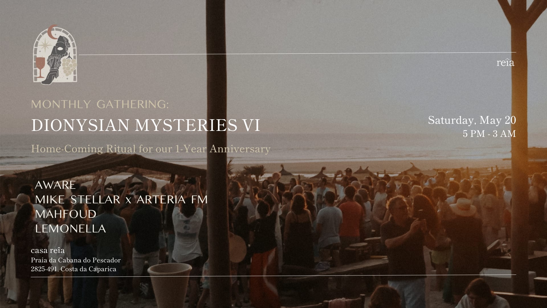 Dionysian Mysteries VI - 1 Year Anniversary Reunion Cover