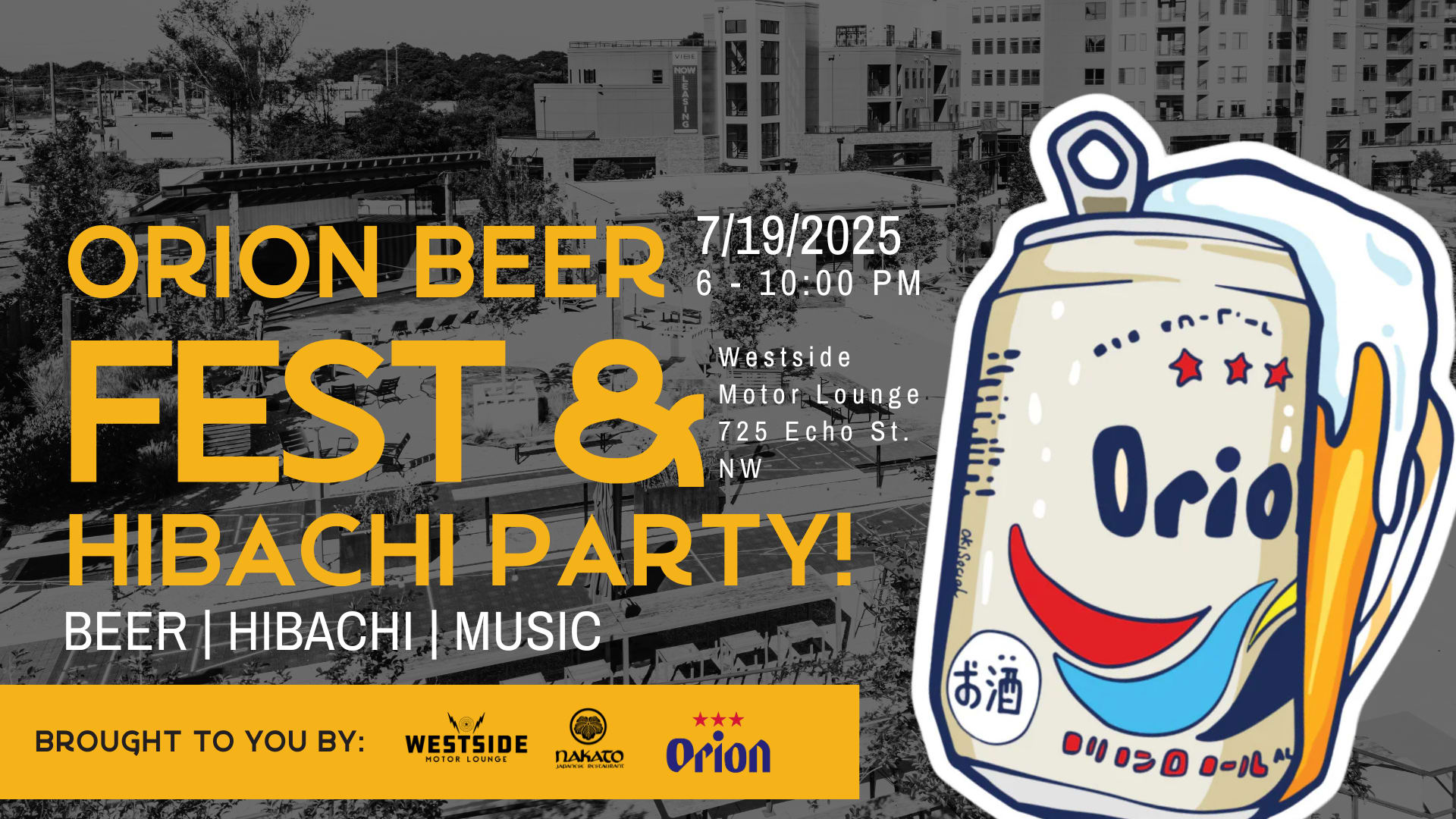 Orion Beerfest And Hibachi Party Cover