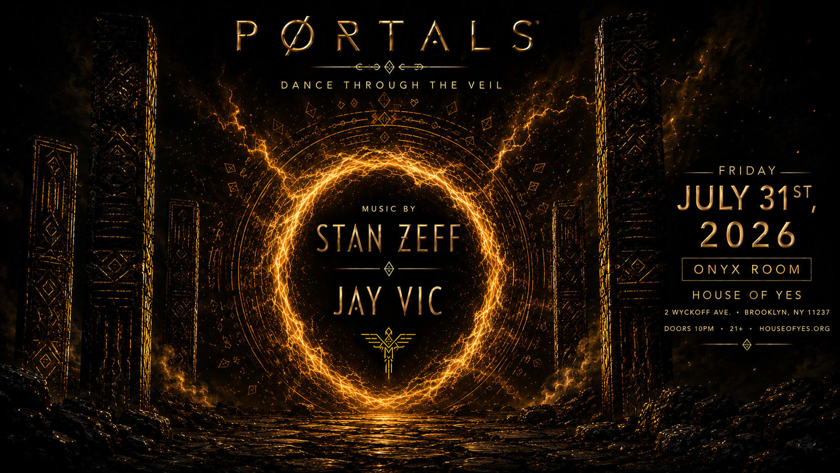 P0rtals: Stan Zeff + Jay Vic Cover