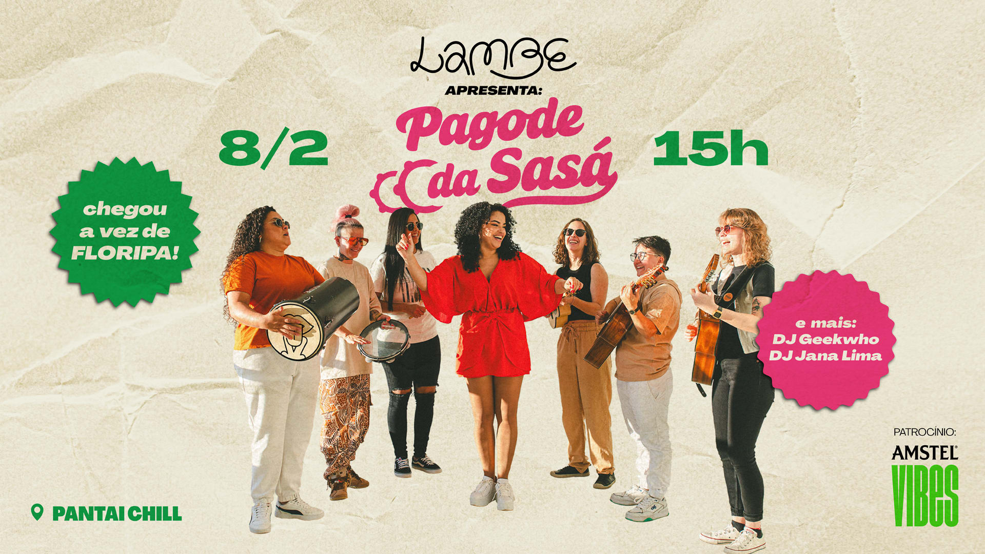 Lambe Apresenta: Pagode Da Sasá Cover
