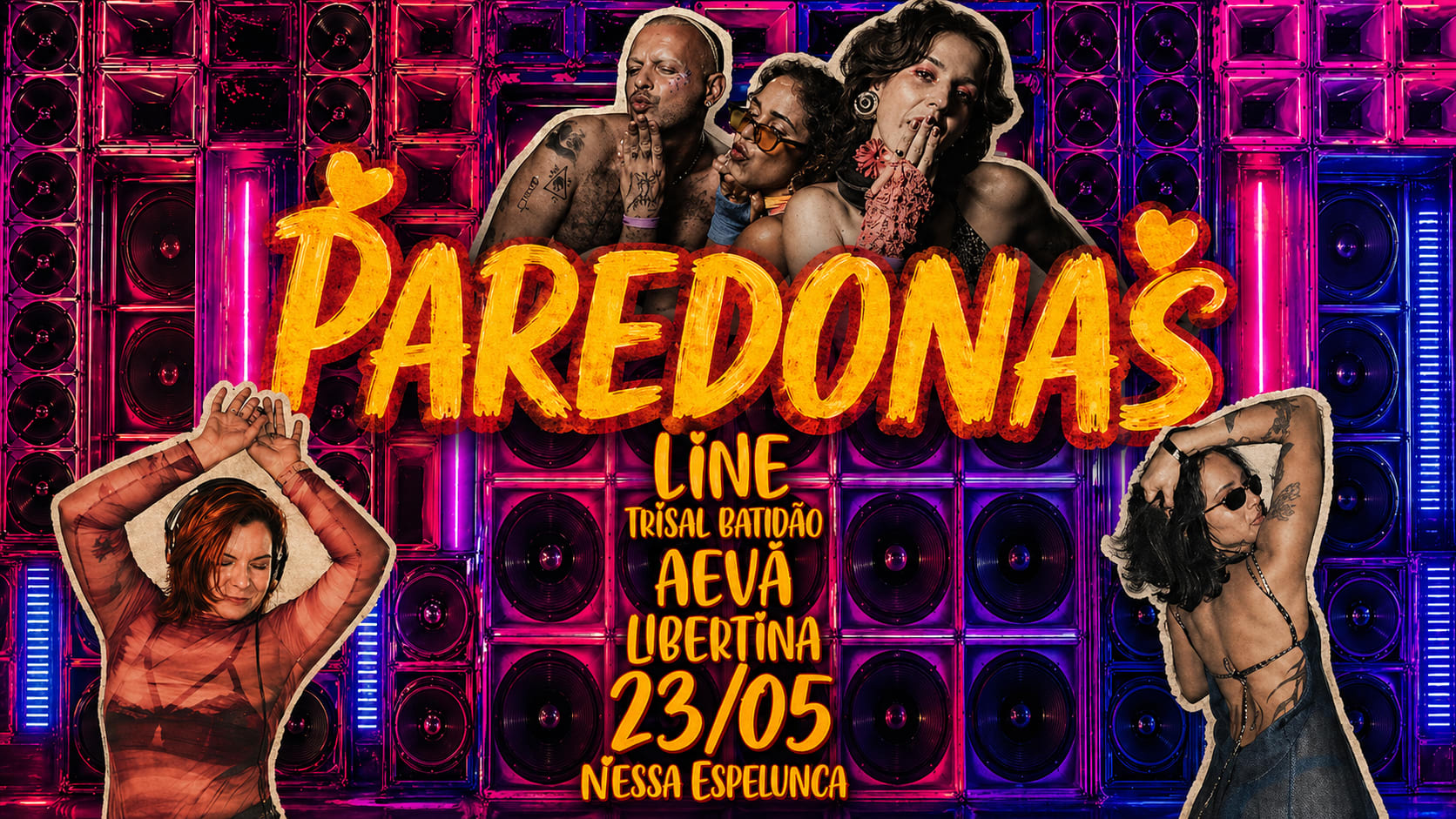Paredonas ( Libertina + Trisal Batidão+ Aeva  ) Cover