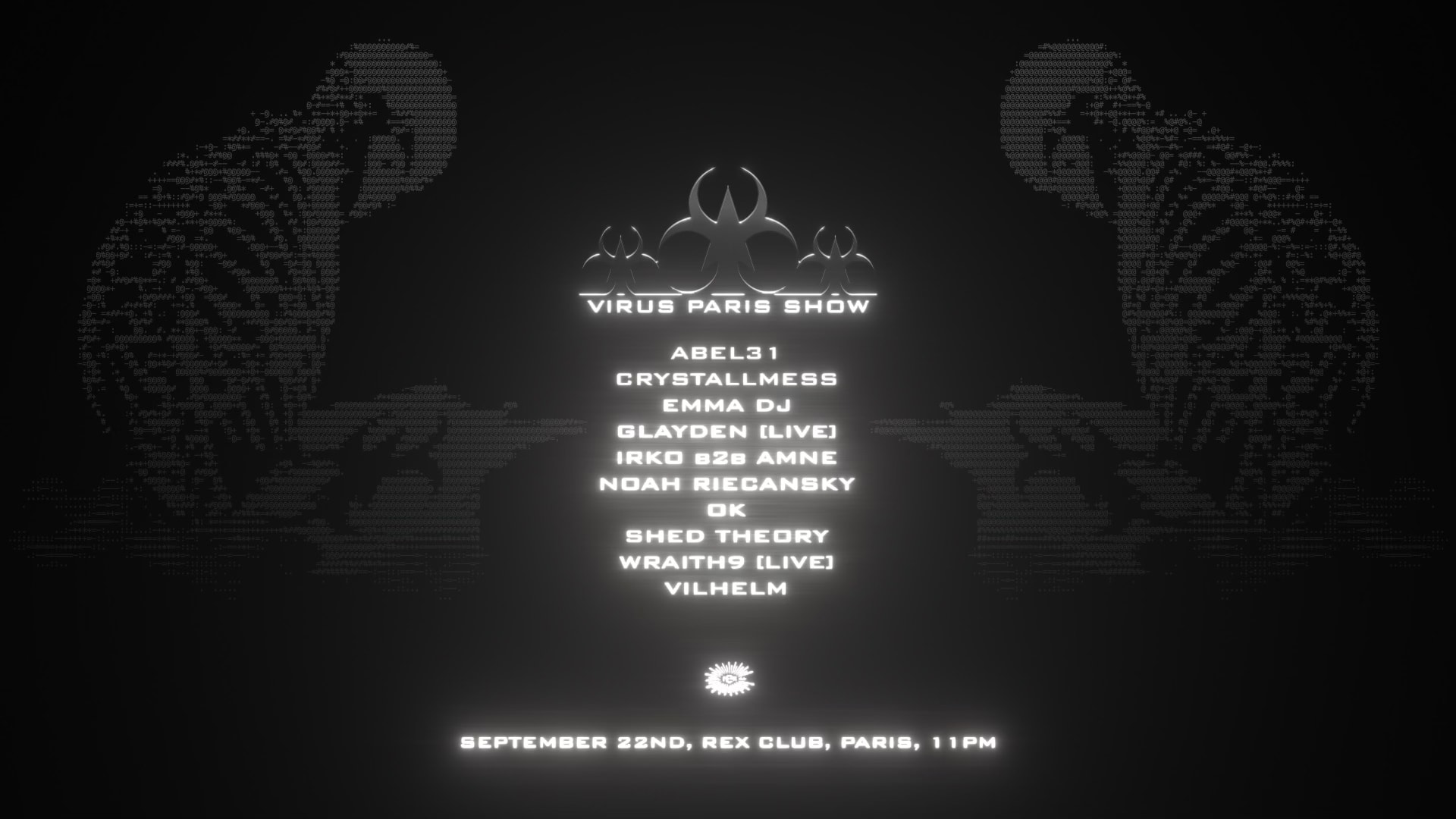 Virus Paris Show Cover