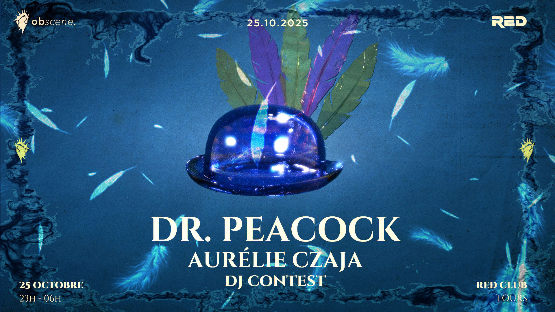 Obscene : Dr Peacock - Aurelie Czaja Cover