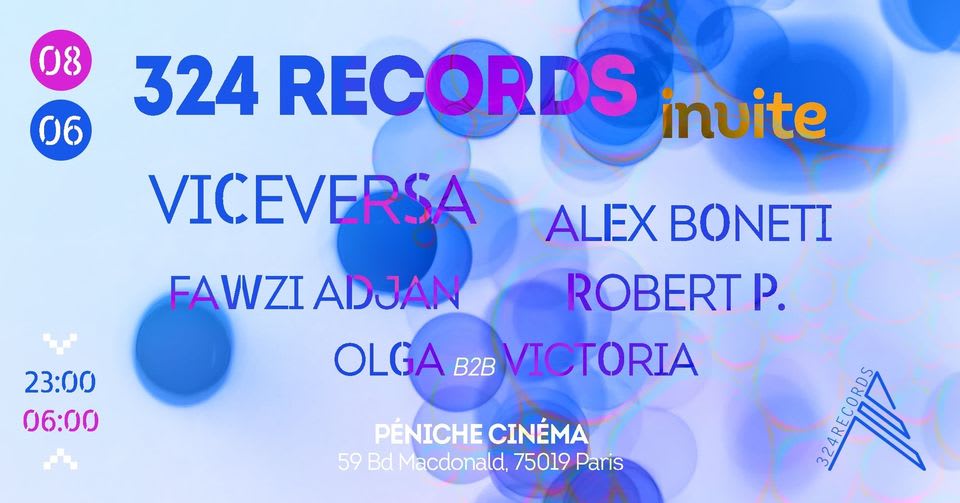 324 Records Invite Viceversa Cover