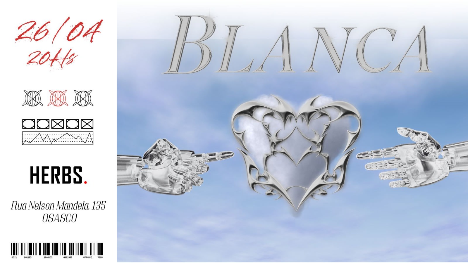 Blanca 10° Edição Cover