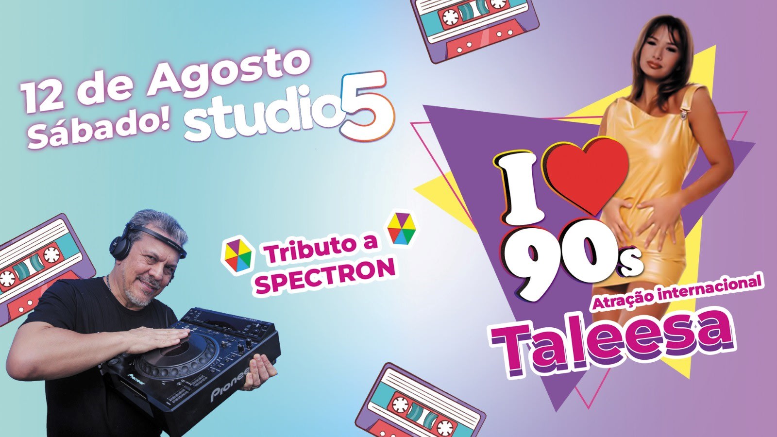 I Love 90- By Dj Raidi Rebello -  Taleesa Ao Vivo Cover