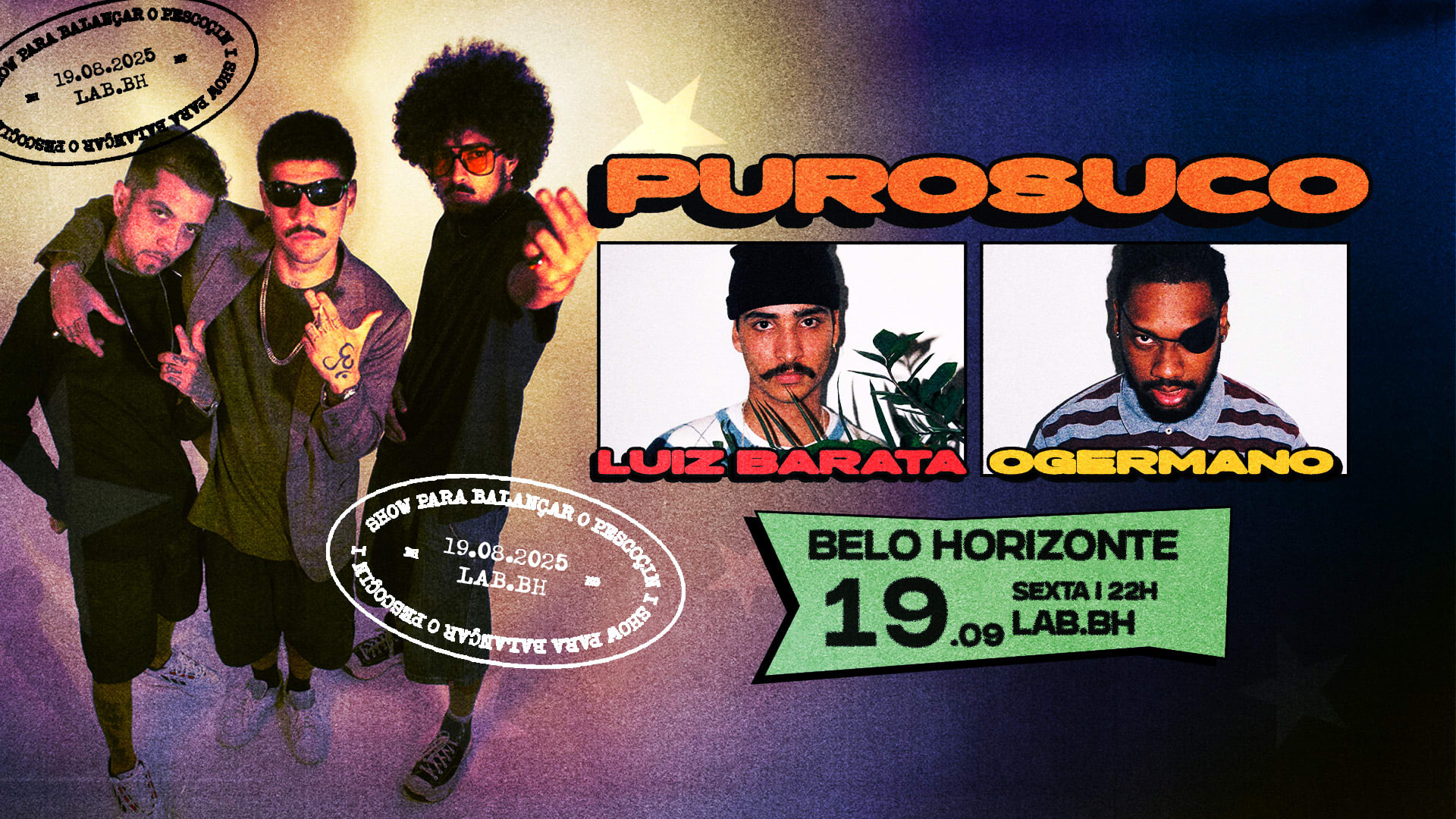 Shows Para Balançar O Pescocin -Purosuco+Ogermano+Luizbarata Cover