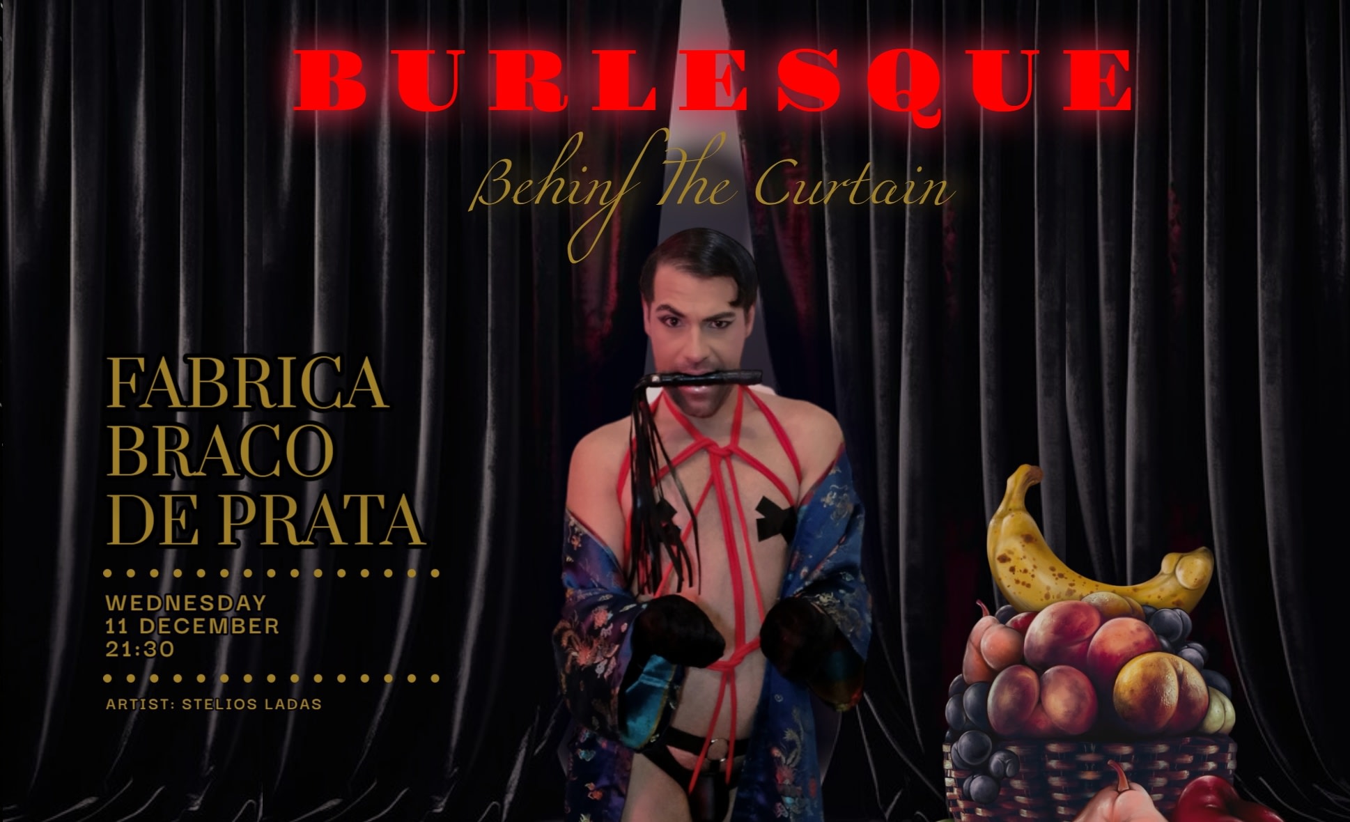 Burlesque Behind The Curtain Cover