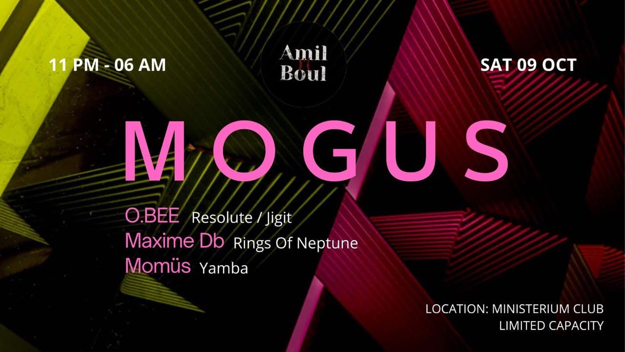 Amil Boul Presents Mogus /W O.Bee, Maxime Db, Momüs - Oct 9 Cover