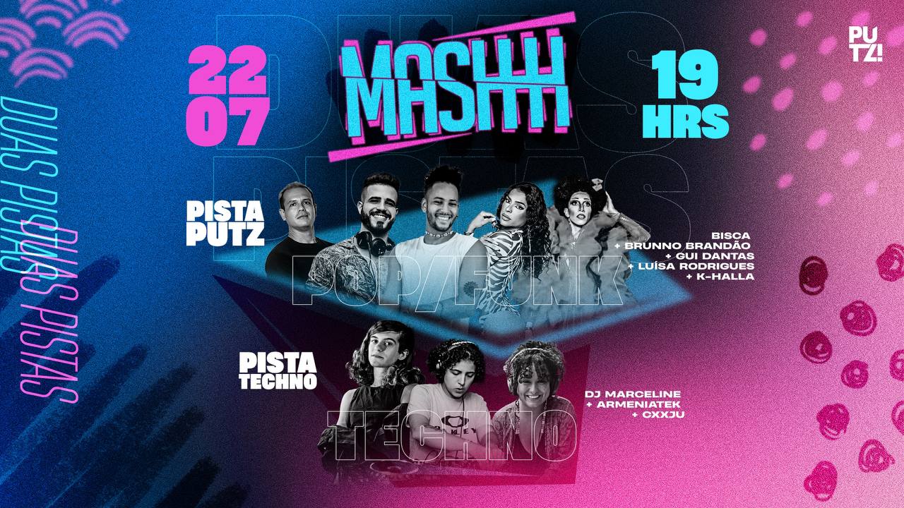 Mashh Com Pista Techno + Pista Putz Cover