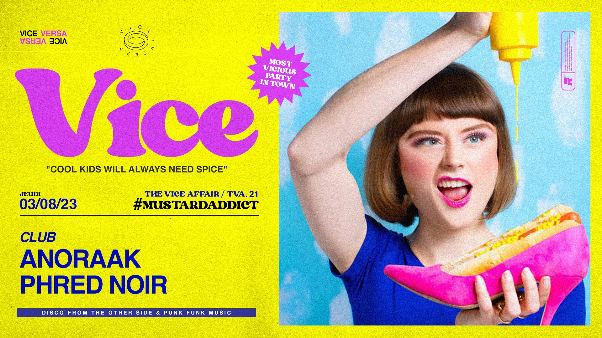 Vice : Anoraak & Phred Noir Cover