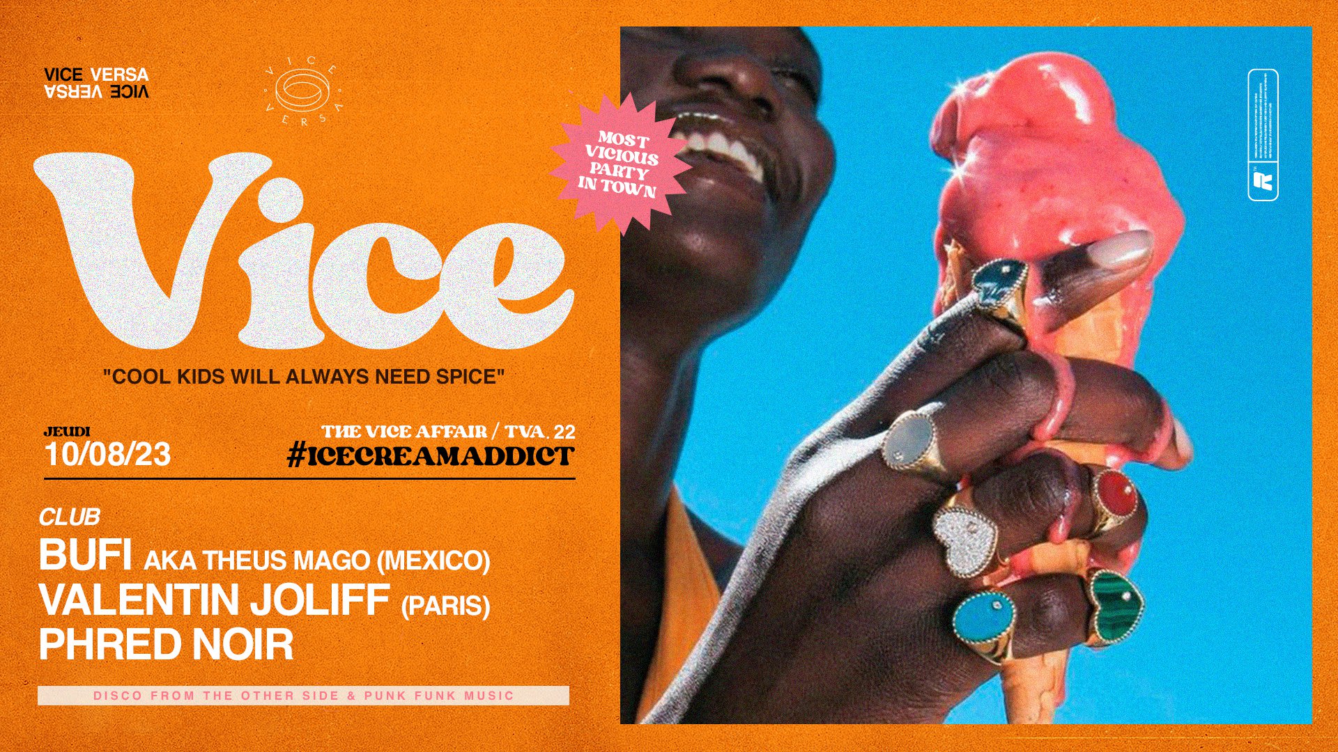 Vice : Bufi + Valentin Joliff + Phred Noir Cover