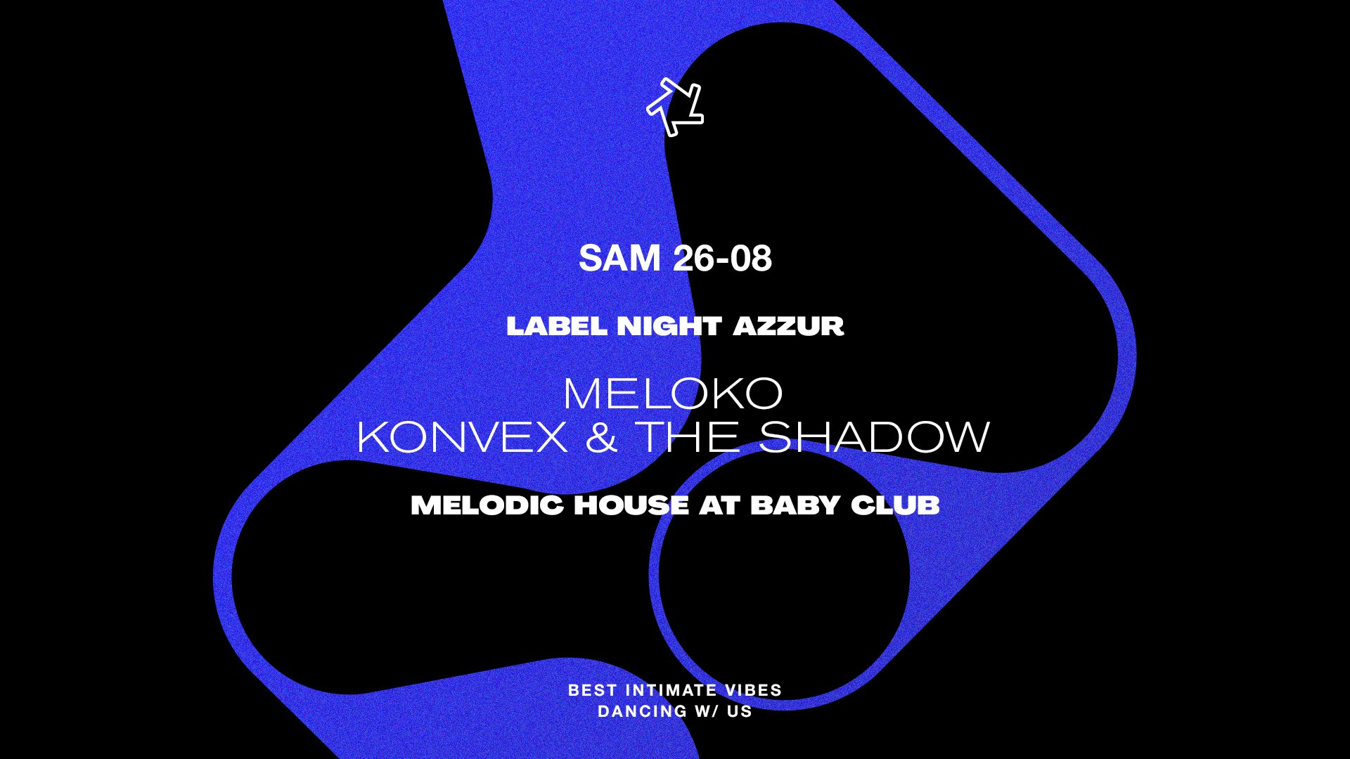 Label Night Azzur : Meloko + Konvex & The Shadow Cover