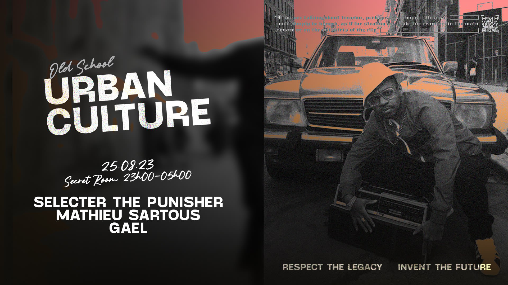 Urban Culture : Selecter Punisher - Mathieu Sartous - Gael Cover