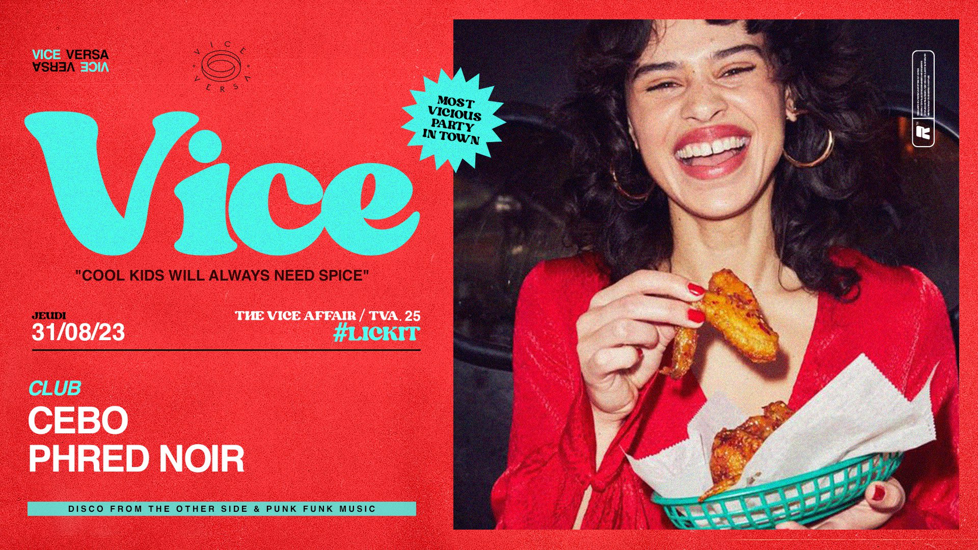 Vice : Cebo & Phred Noir Cover