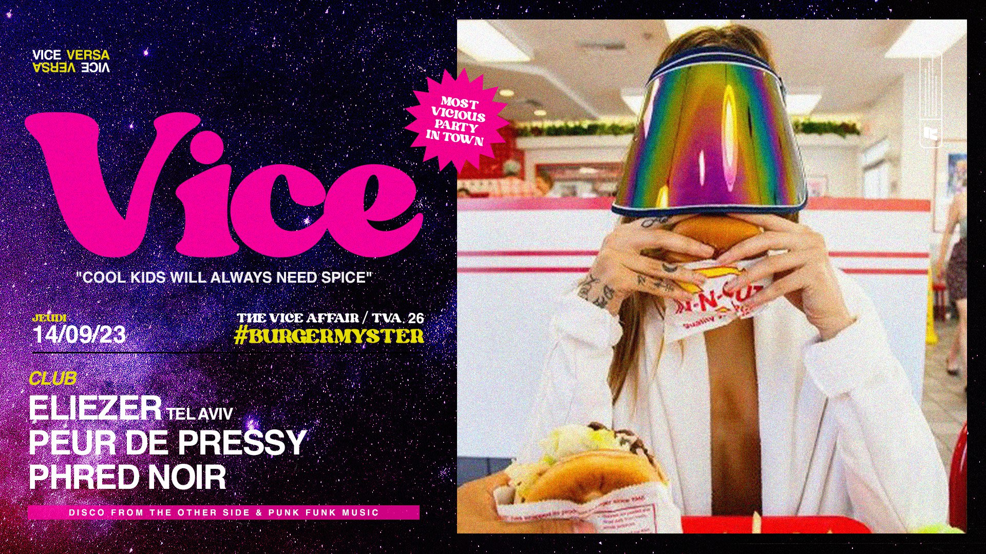 Vice : Eliezer (Tel Aviv) - Peur De Pressy - Phred Noir Cover