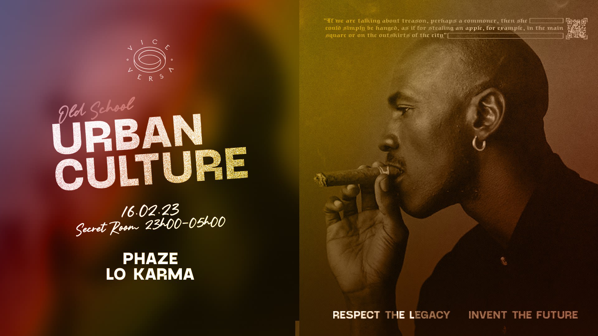 Urban Culture : Phaze & Lo Karma Cover