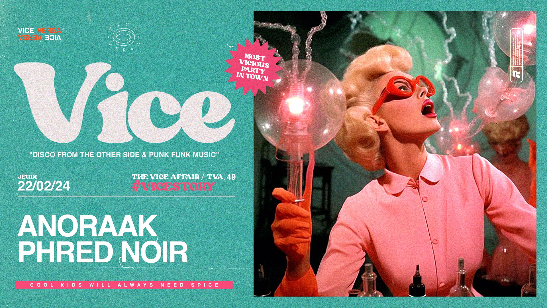Vice : Anoraak & Phredd Noir Cover