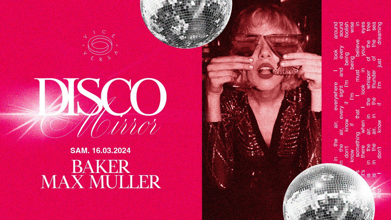 Disco Mirror : Baker & Max Muller Cover
