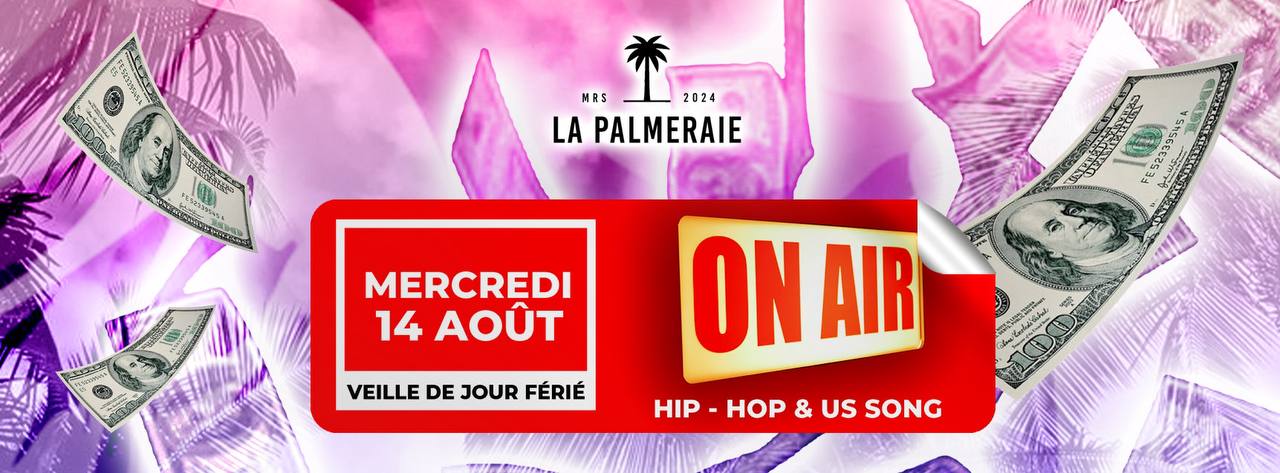 On Air I La Palmeraie Cover