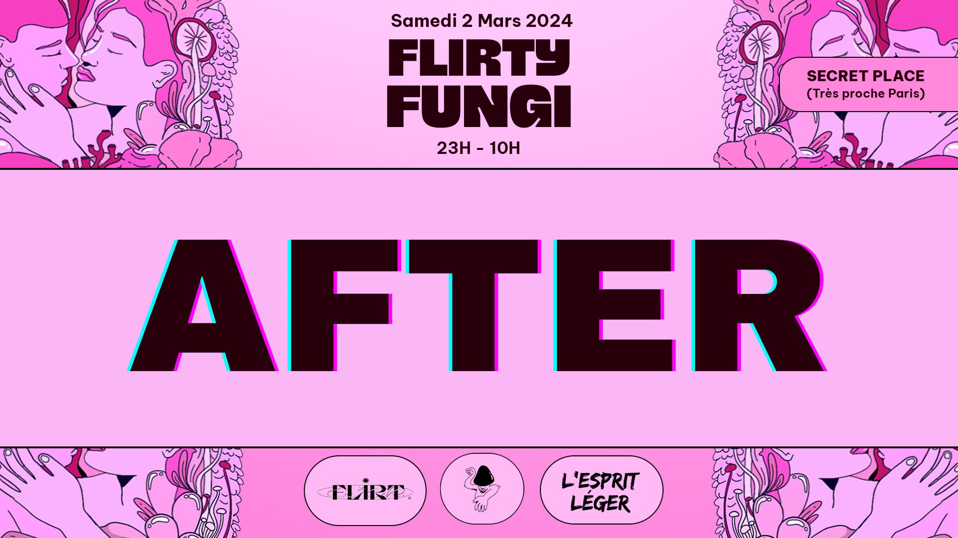 After Flirty Fungi - Flirt X Mycelium X L'esprit Léger Cover
