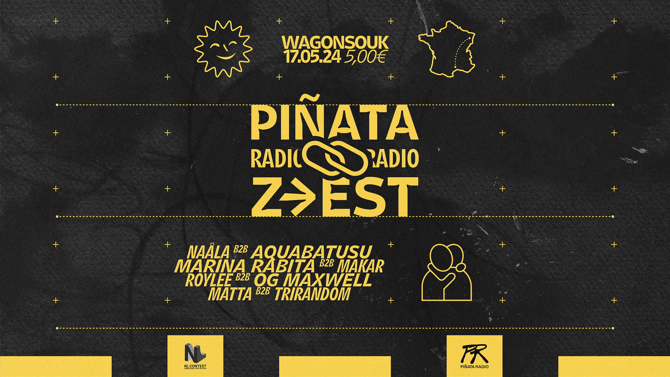 Piñata & Z•Est Radio - Off Nl Contest 2024 Cover