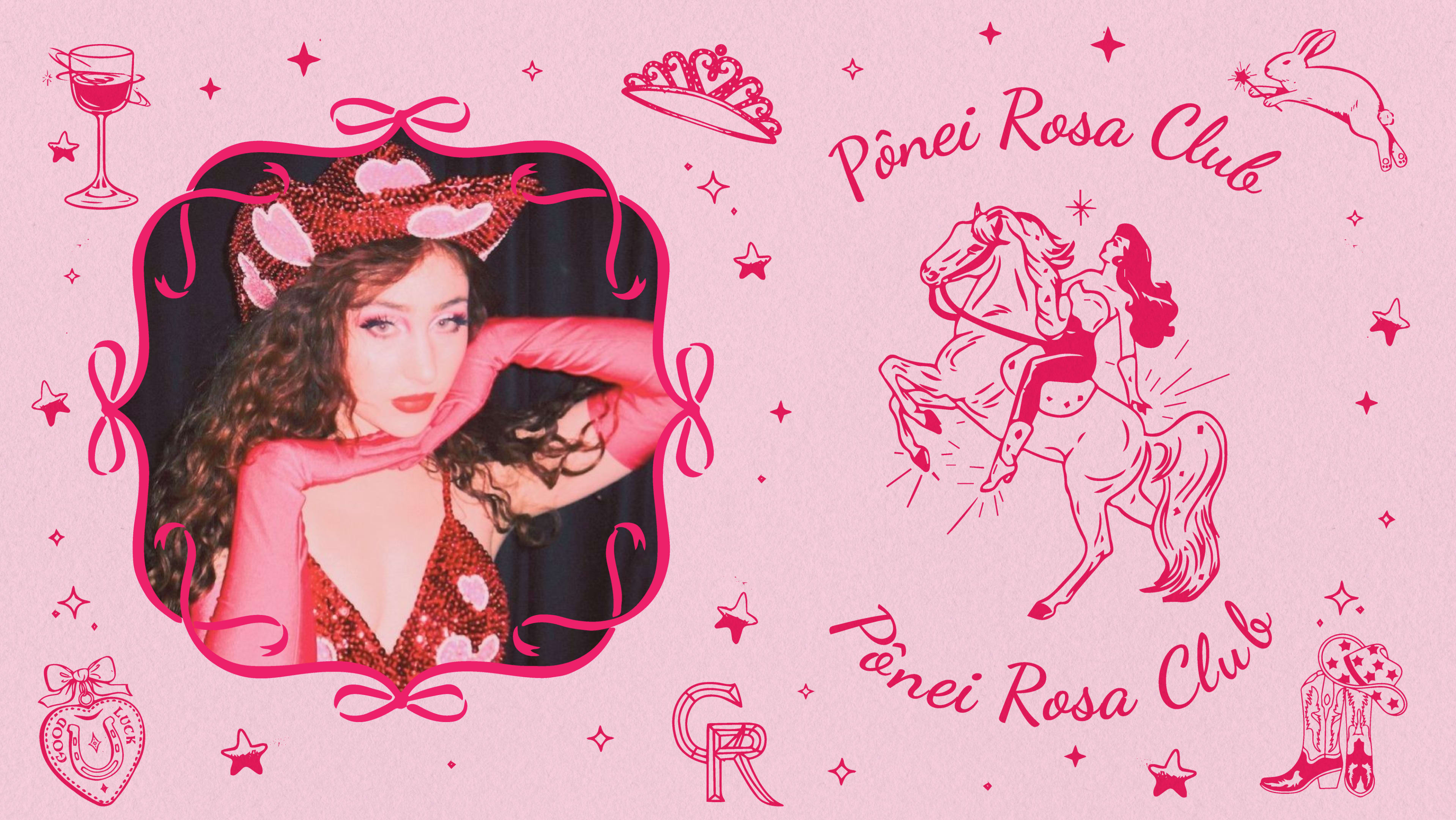 Pônei Rosa Club Cover