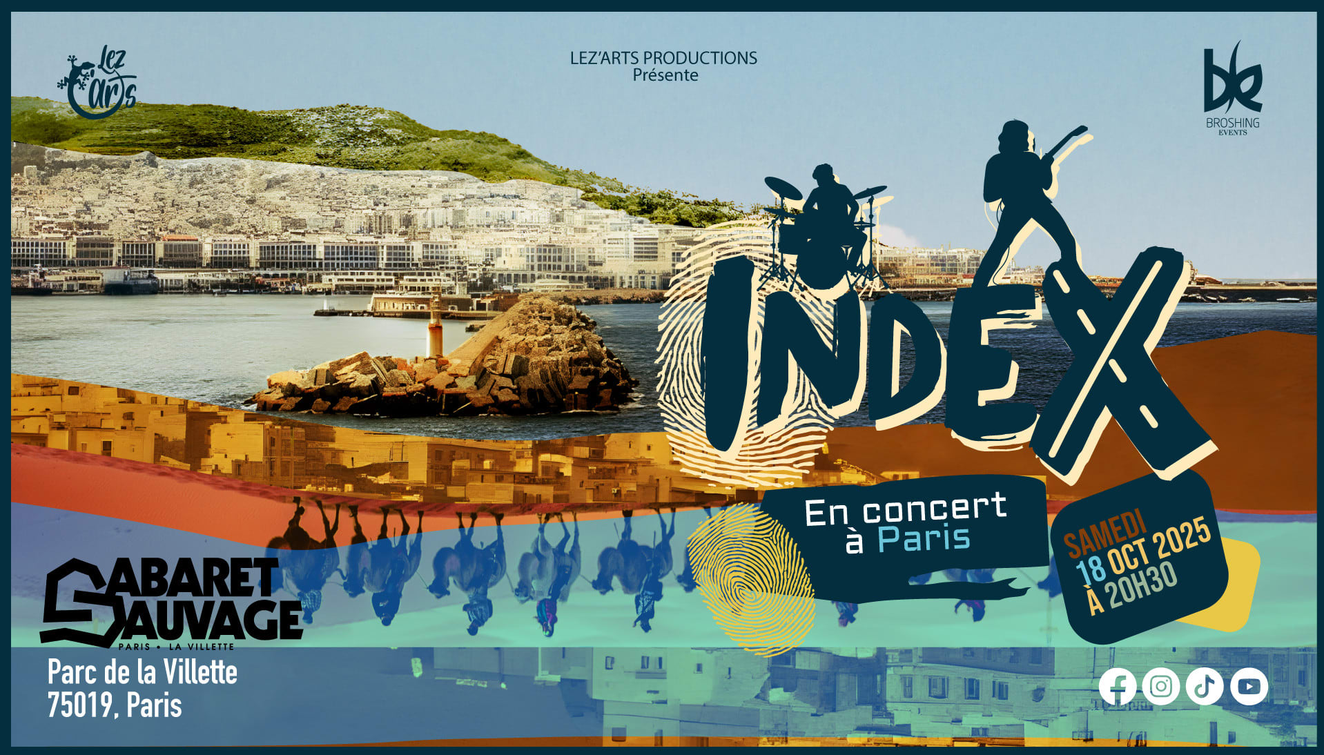 Index En Concert À Paris • 18.10.2025 Cover
