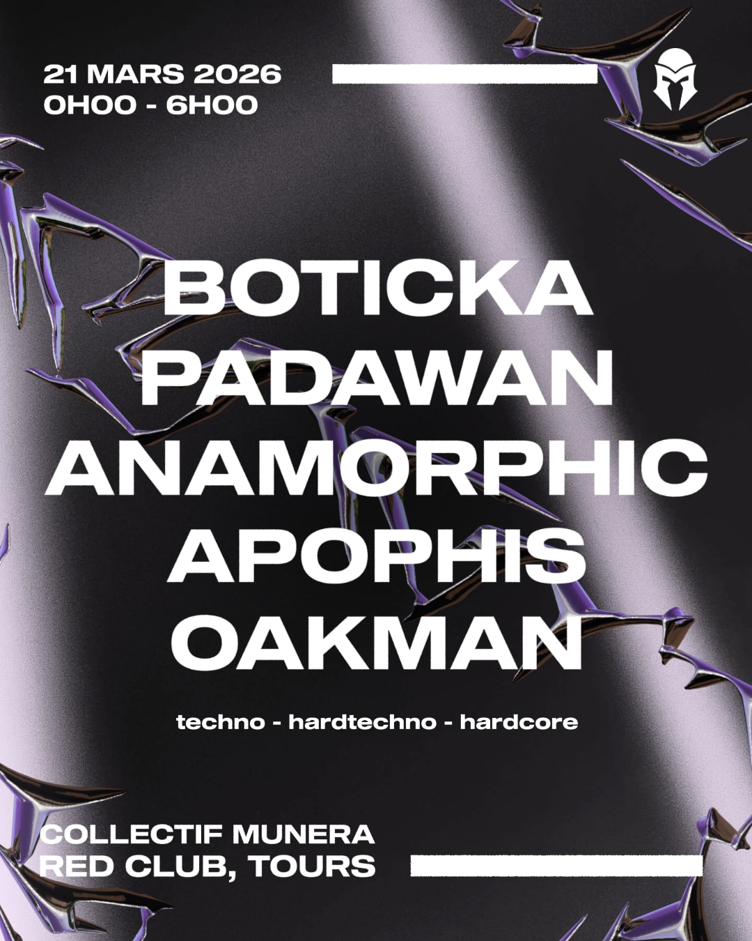 Munera X Red Club : Boticka, Padawan, Anamorphic... Cover
