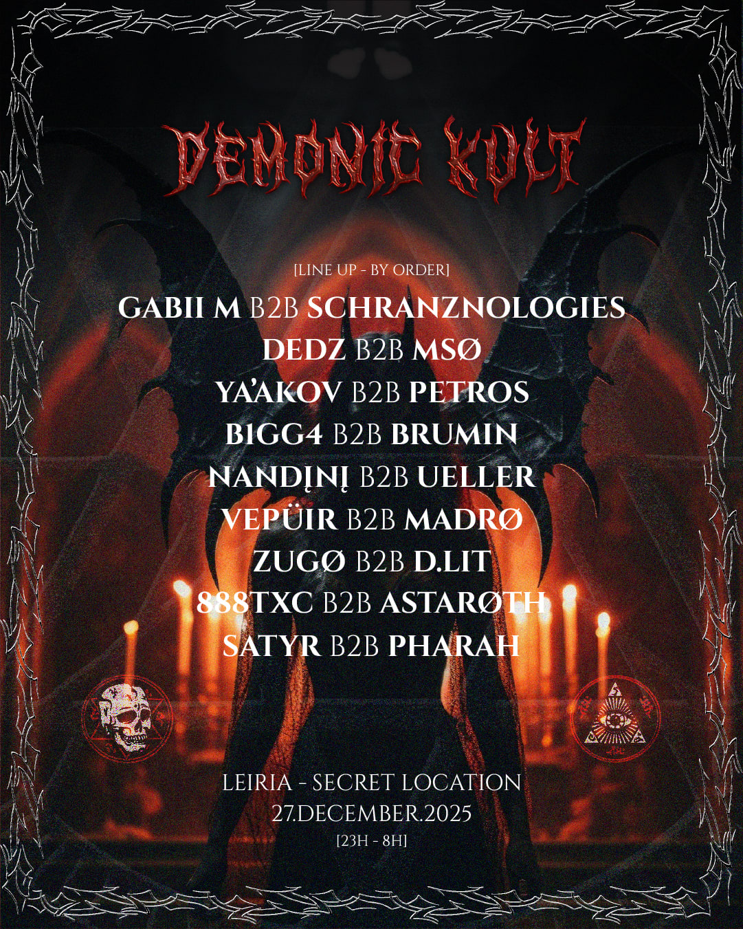 Demonic Kult : Welcome To Hell - B2b Edition Cover