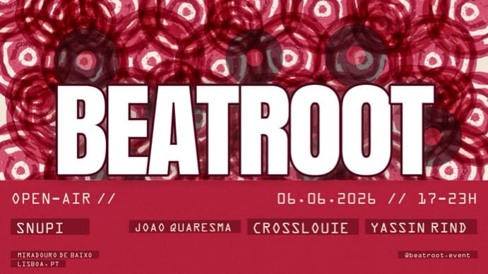 Beatroot Open-Air @ Miradouro De Baixo Cover