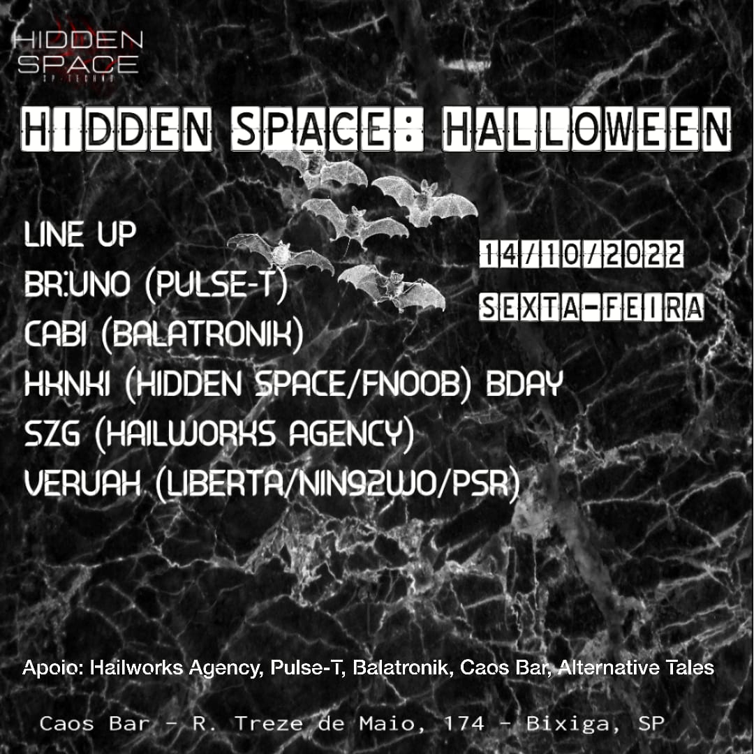 Hidden Space: Halloween Cover