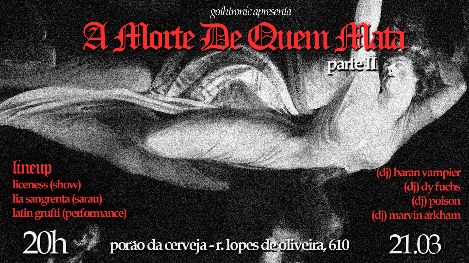 Gothtronic V Apresenta: A Morte De Quem Mata Pt.II Cover