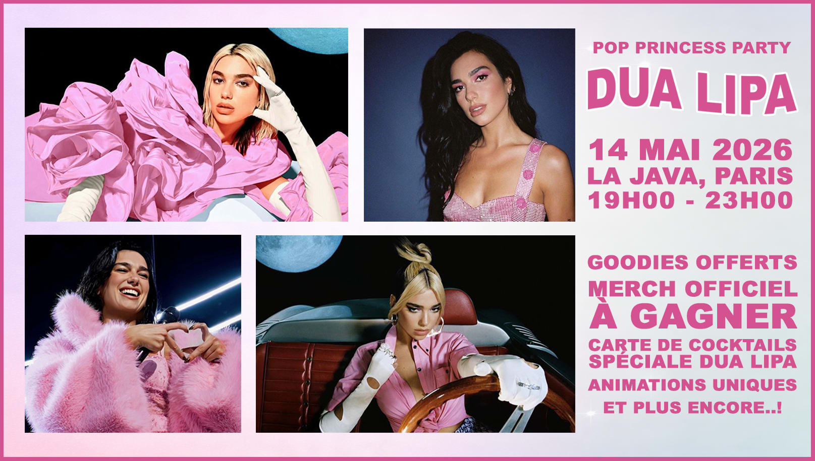 Pop Princess Party - Dua Lipa Edition Cover