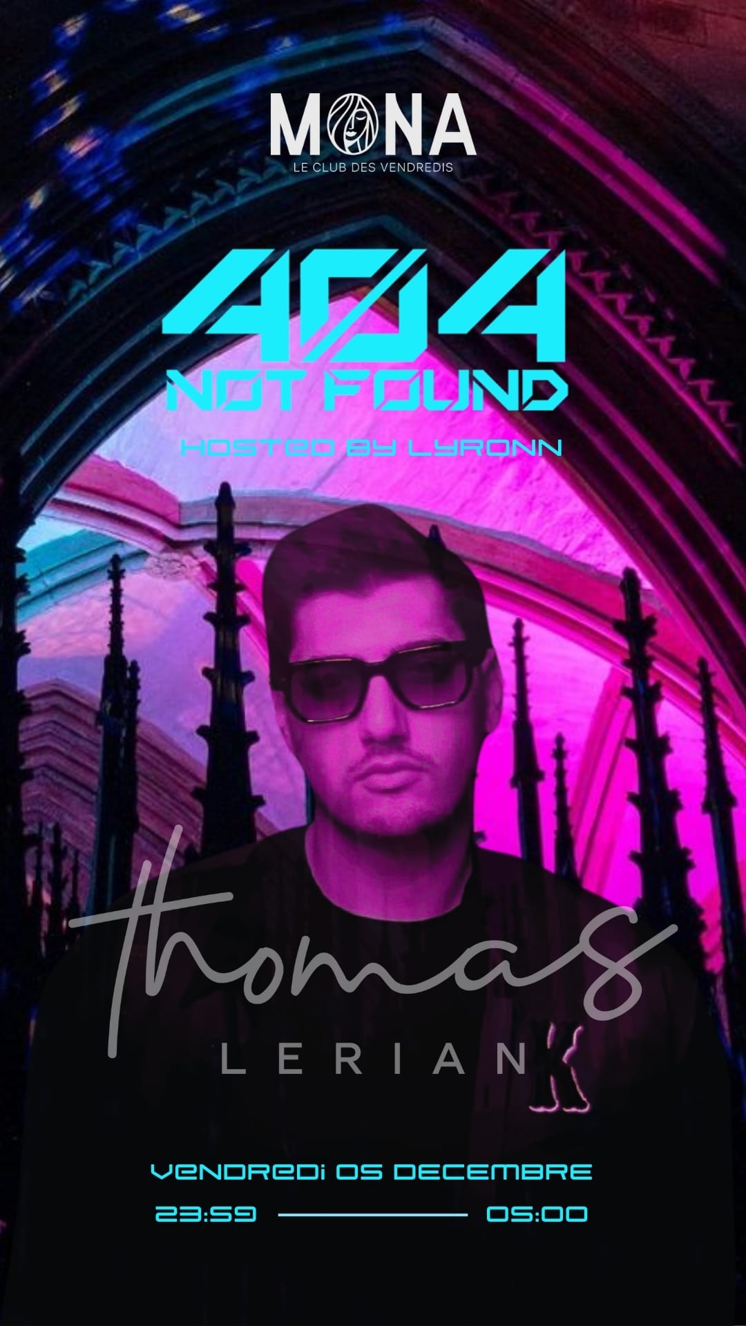 Mona Club X 404 Not Found Cover