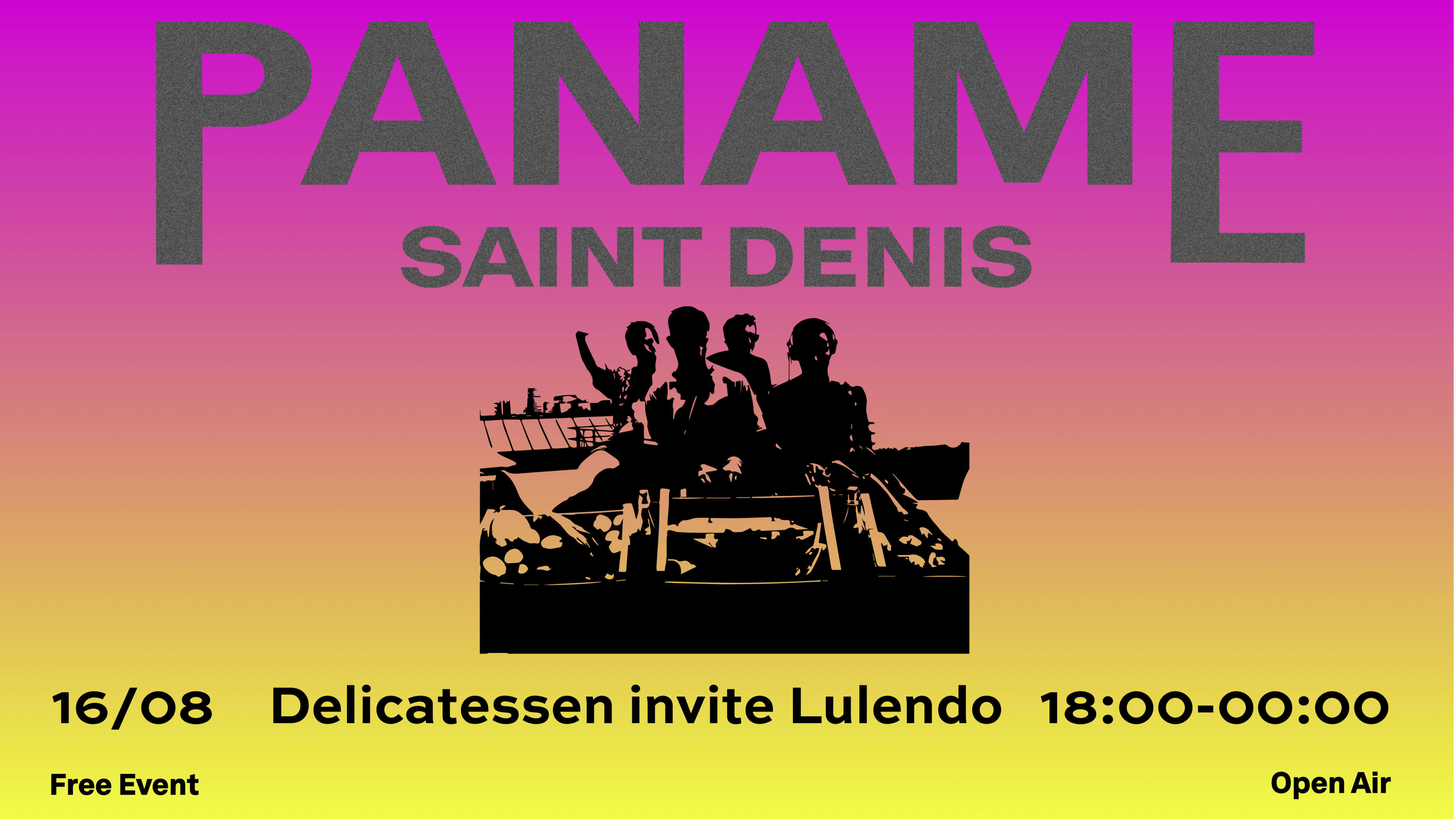 Paname X Delicatessen Invite Lulendo Cover
