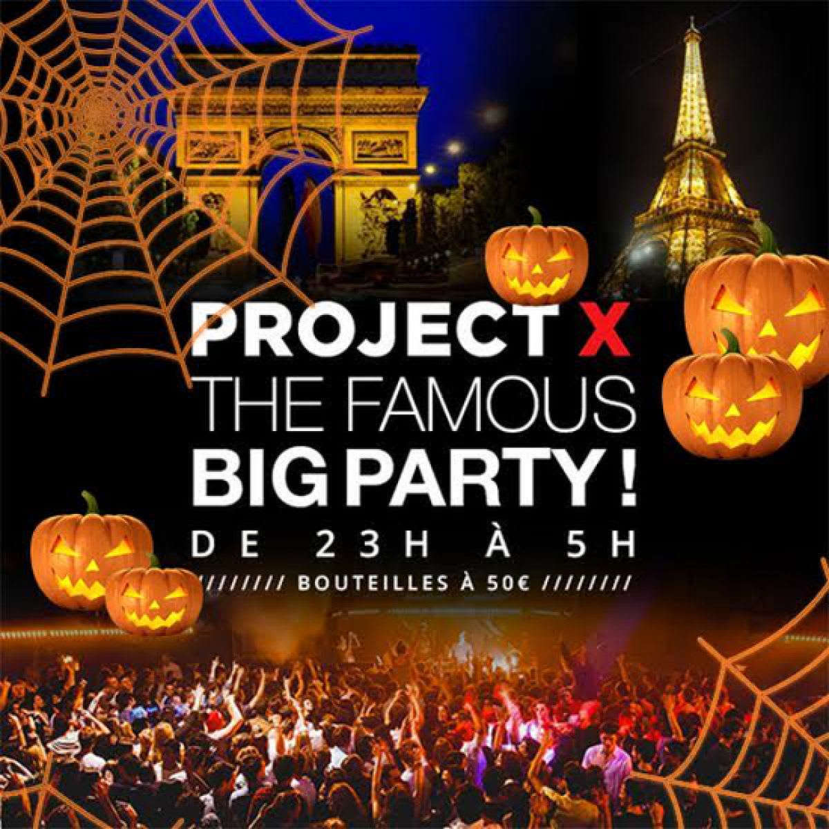 Projet X Halloween Big Party Paris 2022 Cover