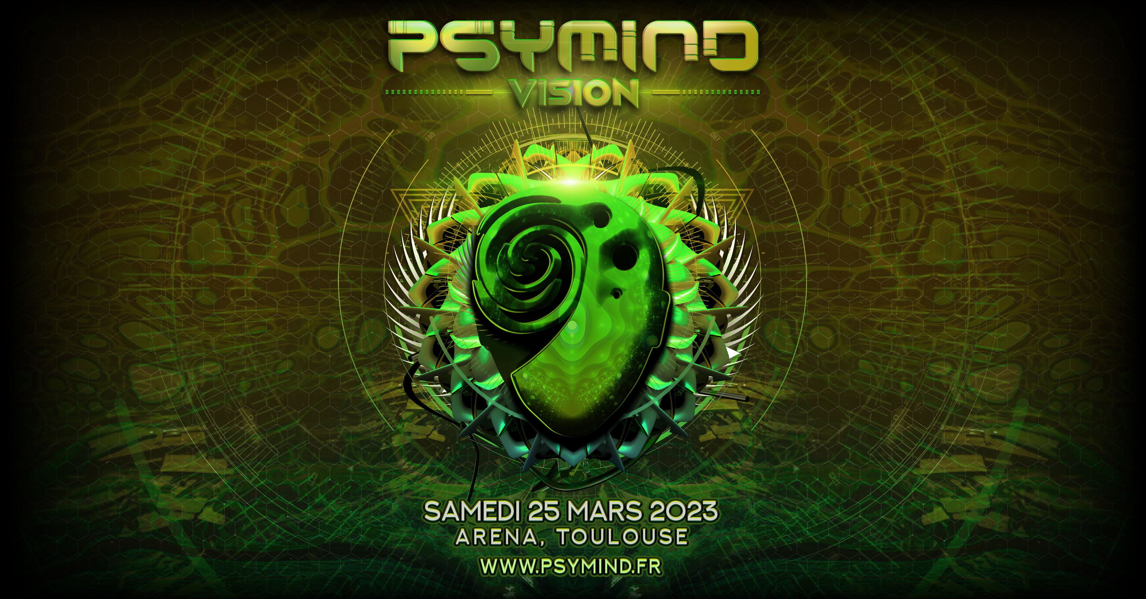 Psymind Vision #3 | Toulouse, Arena Cover