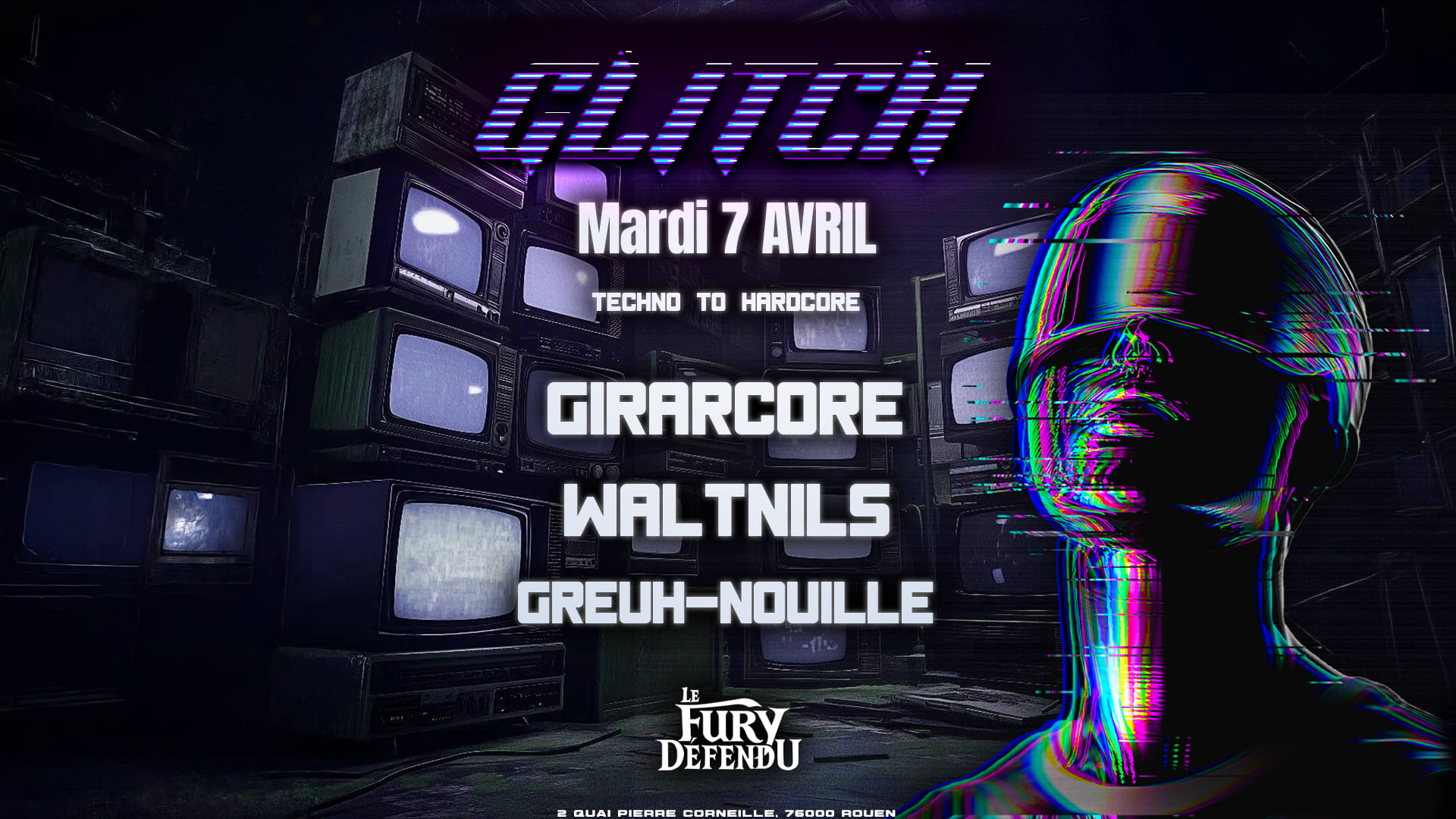 Techno To Hardcore // Le Fury Défendu Cover