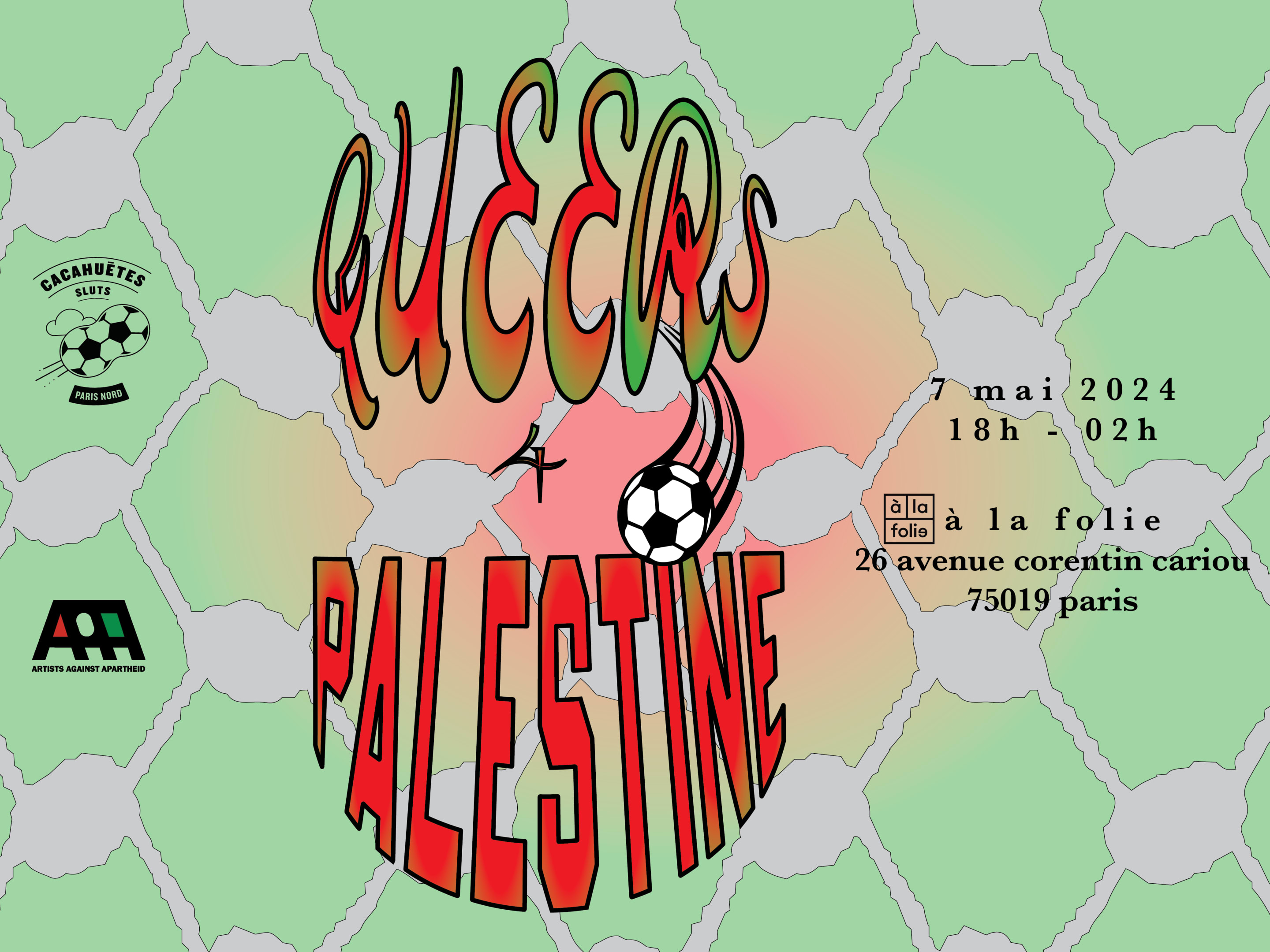 Projection Ciné Palestine X Cacahuètes Sluts Cover