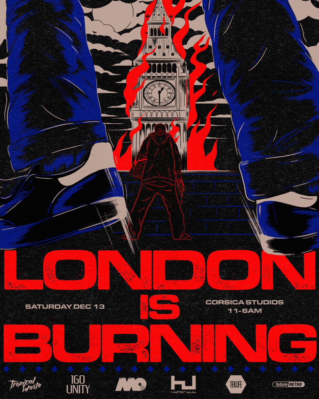160 Unity: London Is Burning Cover