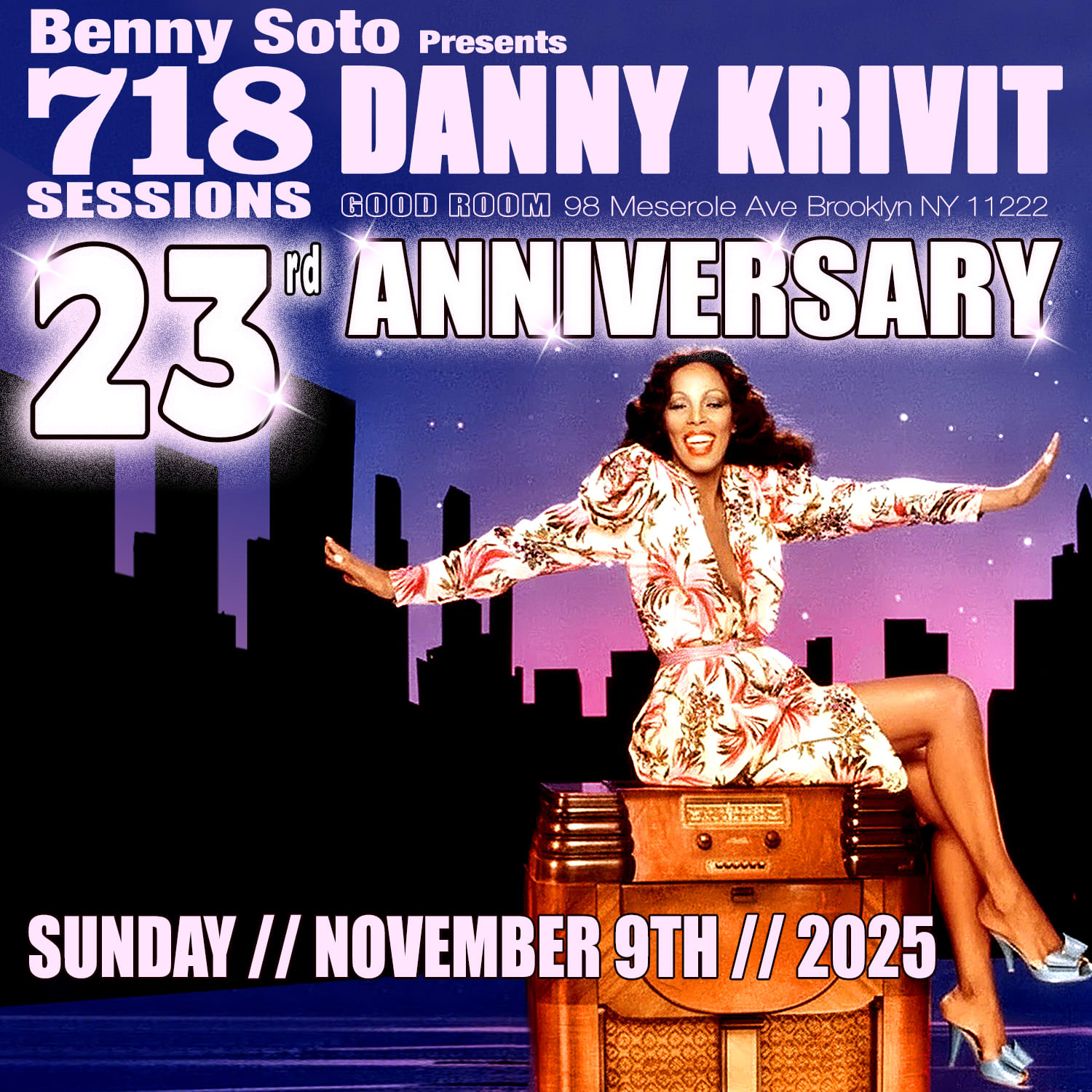 718 Sessions 23rd Year Anniversary Celebration Cover