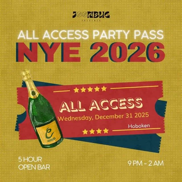 All Access Nye Party Pass Nye 26 Hob Cover