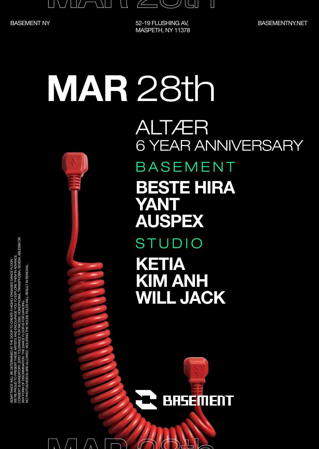 Altær 6 Year Anniversary: Beste Hira / Yant / Auspex / Ketia / Kim Anh / Will Jack Cover