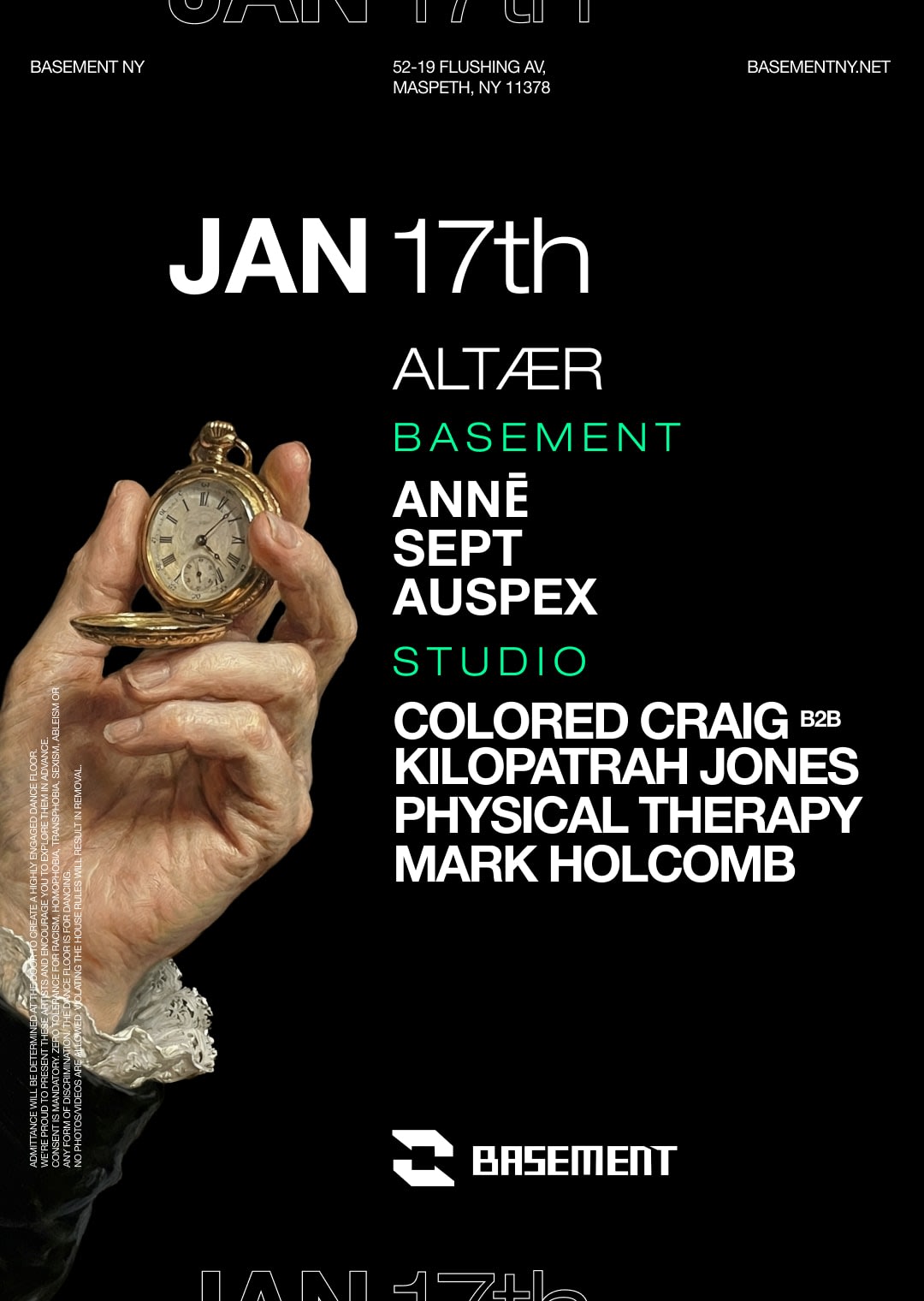 Altær: Annē / Sept / Auspex/ Colored Craig B2b Kilopatrah Jones/ Physical Therapy/ Mark Holcomb Cover