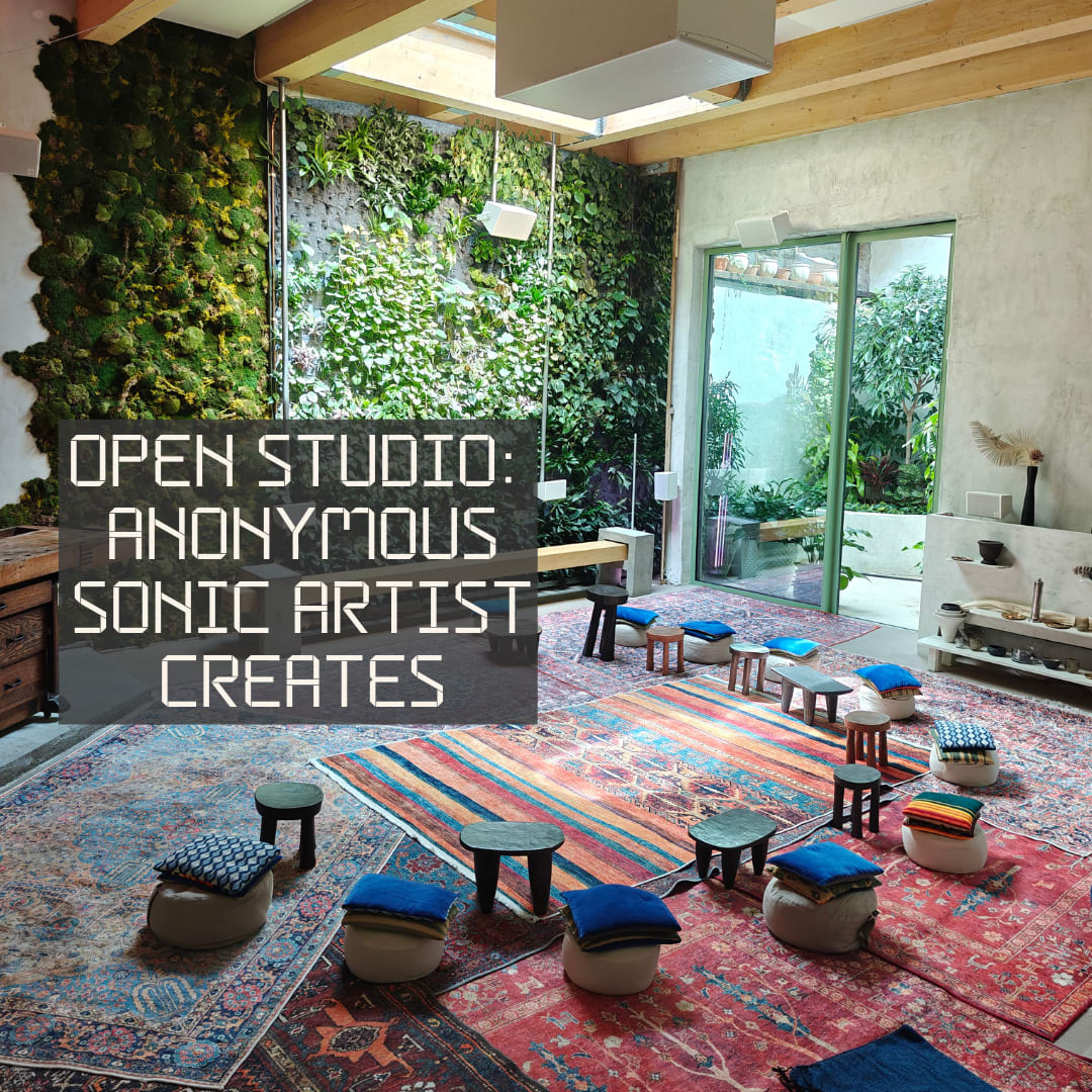 Anonymous Sonic Artist Creates - Open Studio Cover