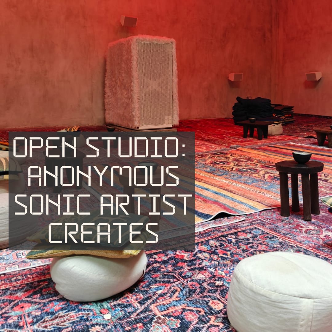 Anonymous Sonic Artist Creates - Open Studio Cover