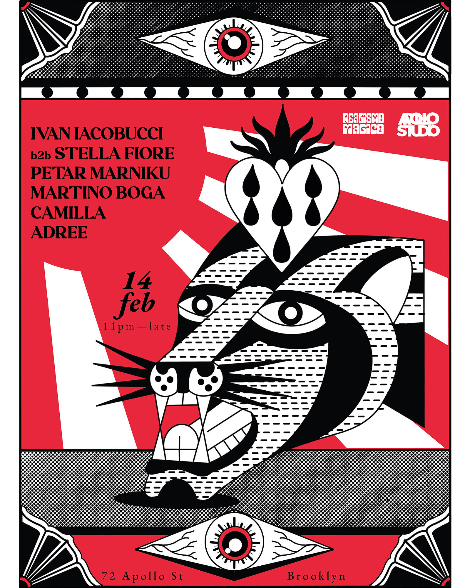 Apollo Studio X Realismo Magico W Stella Fiore, Ivan Iacobucci, Martino Boga, Camilla, Adree Cover