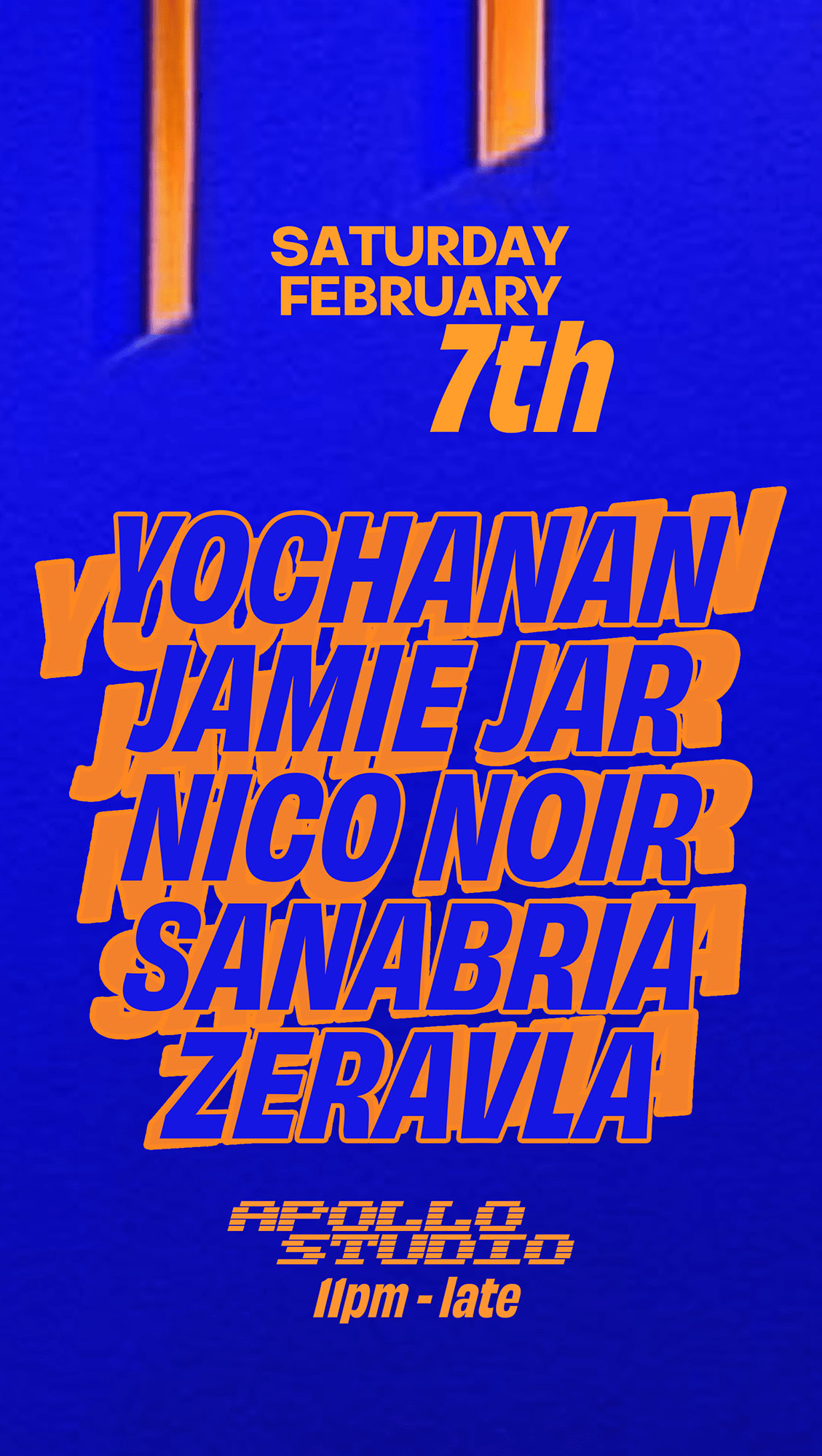 Apollo Studio W Yochanan, Jamie Jar, Nico Noir Sanabria & Zeravla Cover