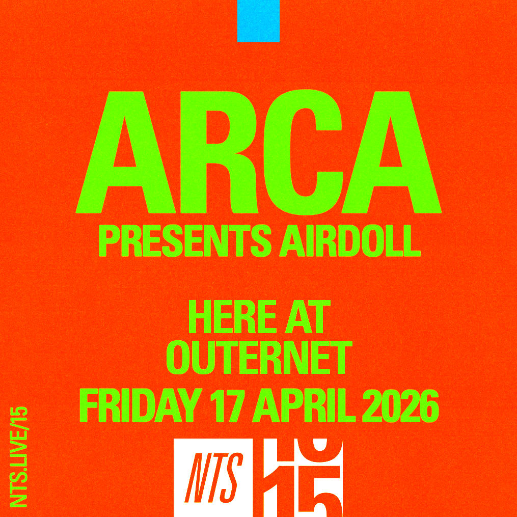 Arca Presents Airdoll (Nts 15) Cover